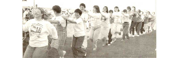 Nuns dancing in Chicago